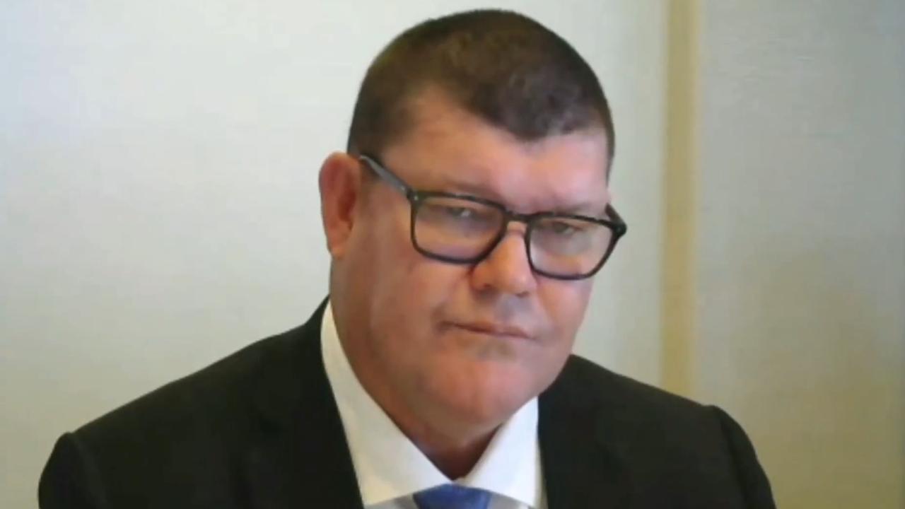 Crown’s biggest shareholder James Packer testified at the Crown casino inquiry.