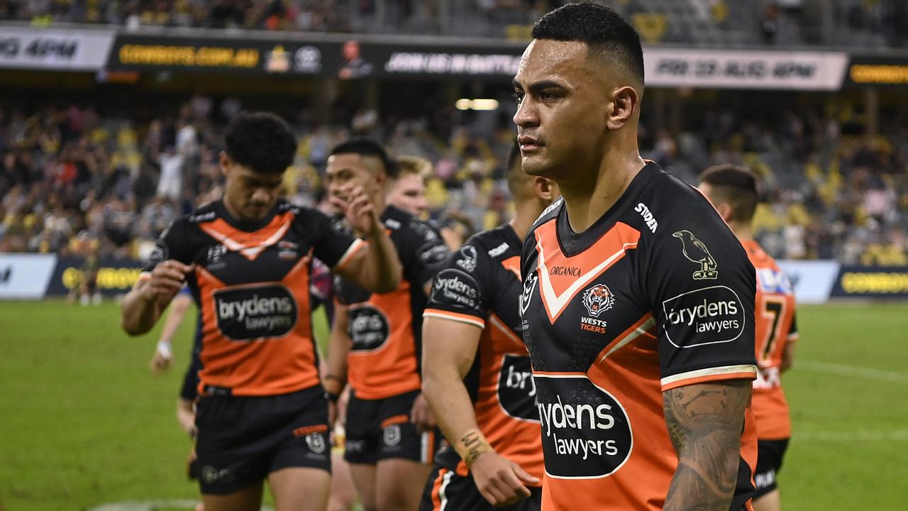 NRL 2022: Wests Tigers under fire over 'disgraceful' scenes in loss