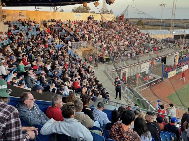 The Aces boasted big home crowds. Picture: Supplied/Instagram