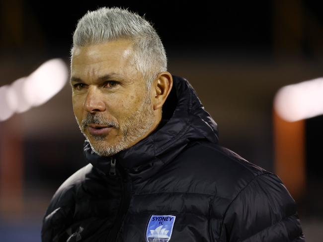 Sydney FC coach Steve Corica is under pressure. Picture: Graham Denholm / Getty Images