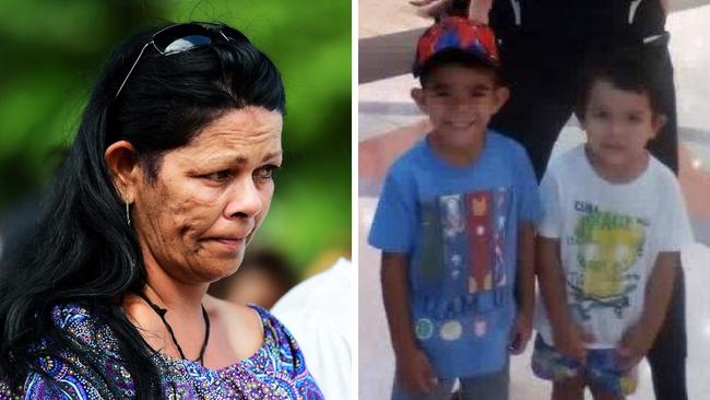 Leeanne Chrysilla Eatts on trial for manslaughter over the death of her two sons, Barak Austral 5 and Jhulio Sariago 3.