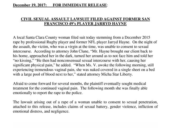 Former NFLer Jarryd Hayne has sexual assault conviction overturned