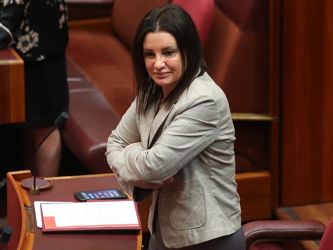 Senator Jacqui Lambie will on Tuesday learn whether she is a dual national. Picture: Kym Smith