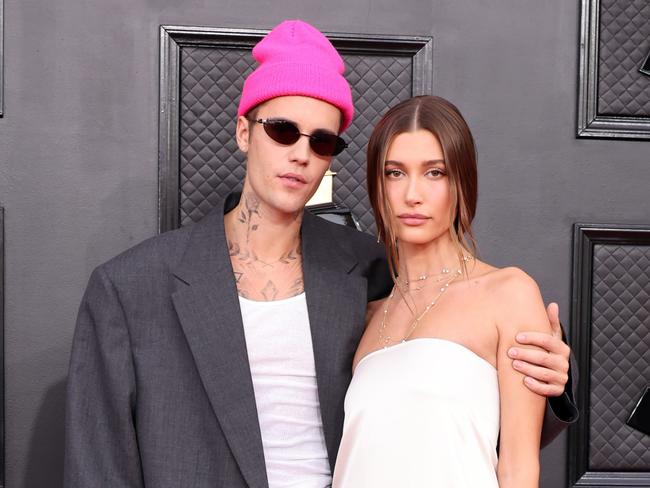 Bieber has been married to model Hailey Bieber since 2018. Picture: Amy Sussman/Getty Images