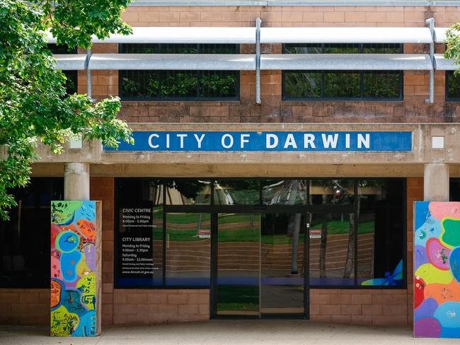 City of Darwin announces it will close its doors to the public at 5PM TodayPicture GLENN CAMPBELL