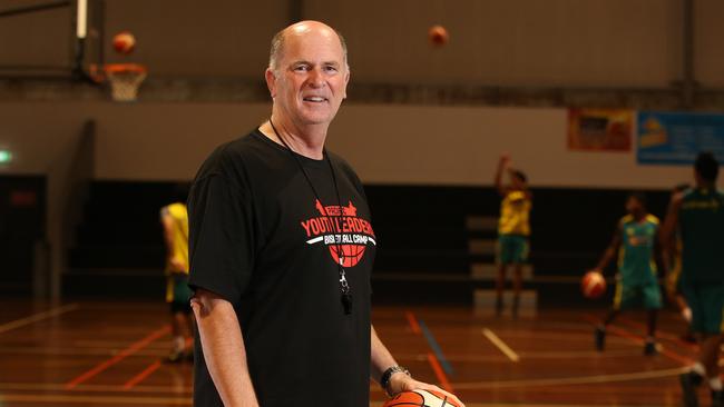 Three-time NBL championship winning coach Phil Smyth is on Adelaide’s radar as it searches for a new coach to replace Joey Wright. Picture: Scott Fletcher.