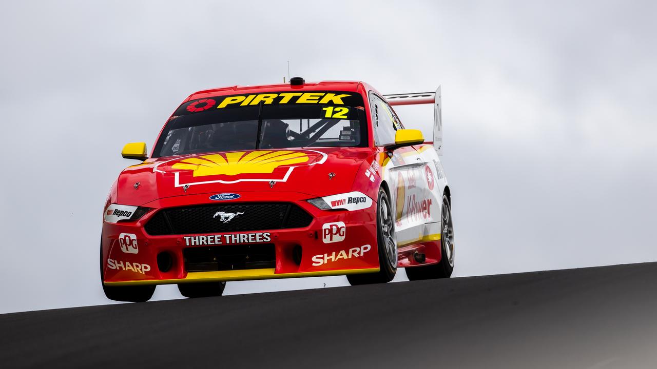 Fabian Coulthard was the fast man on Sunday morning. Picture: Daniel Kalisz