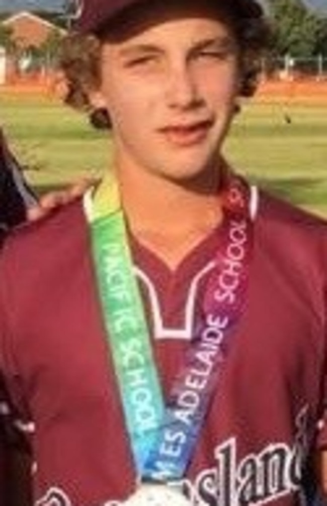 Rockhampton's Nick Crouch has been a regular in state softball teams.