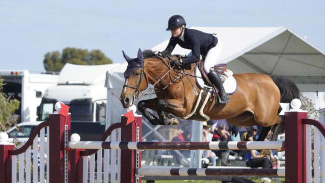 Frida Lindgren and her horse Mabobri De Mabribo Picture: Valeriu Campan