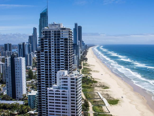 Gold Coast skyline. Tourism / Real Estate / Holidays / Summer Weather / BeachPicture: Nigel Hallett