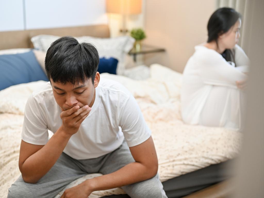 Couples often fight before bed due to factors such as tiredness and a lack of closeness throughout the day. Picture: iStock