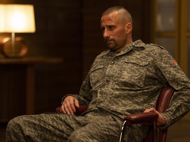 Corporal Herbert Zubeck (played by Matthias Schoenaerts) gets into an entanglement with Elena.