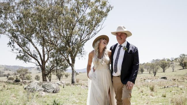 Vikki Campion describes her wedding to Barnaby Joyce as “one perfect day”. Picture: Salty Dingo