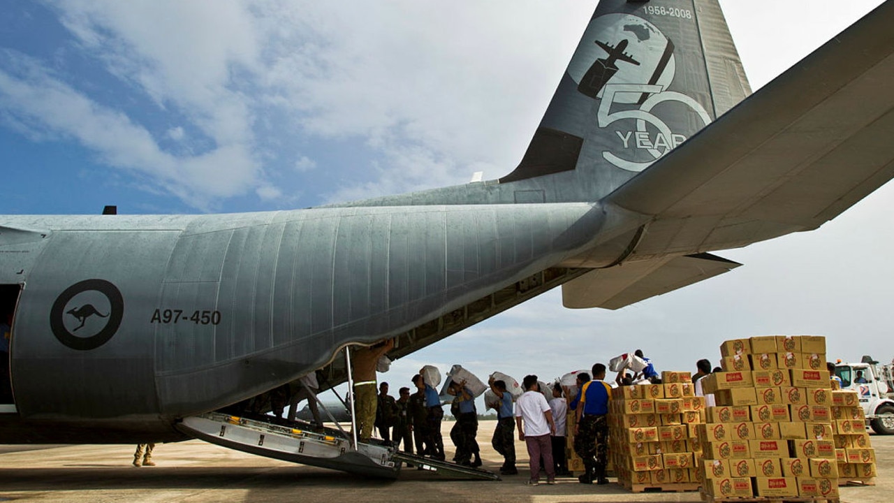 The C-130J are sued in a range of theatres, as well as humanitarian and peacekeeping operations. Picture: ADF