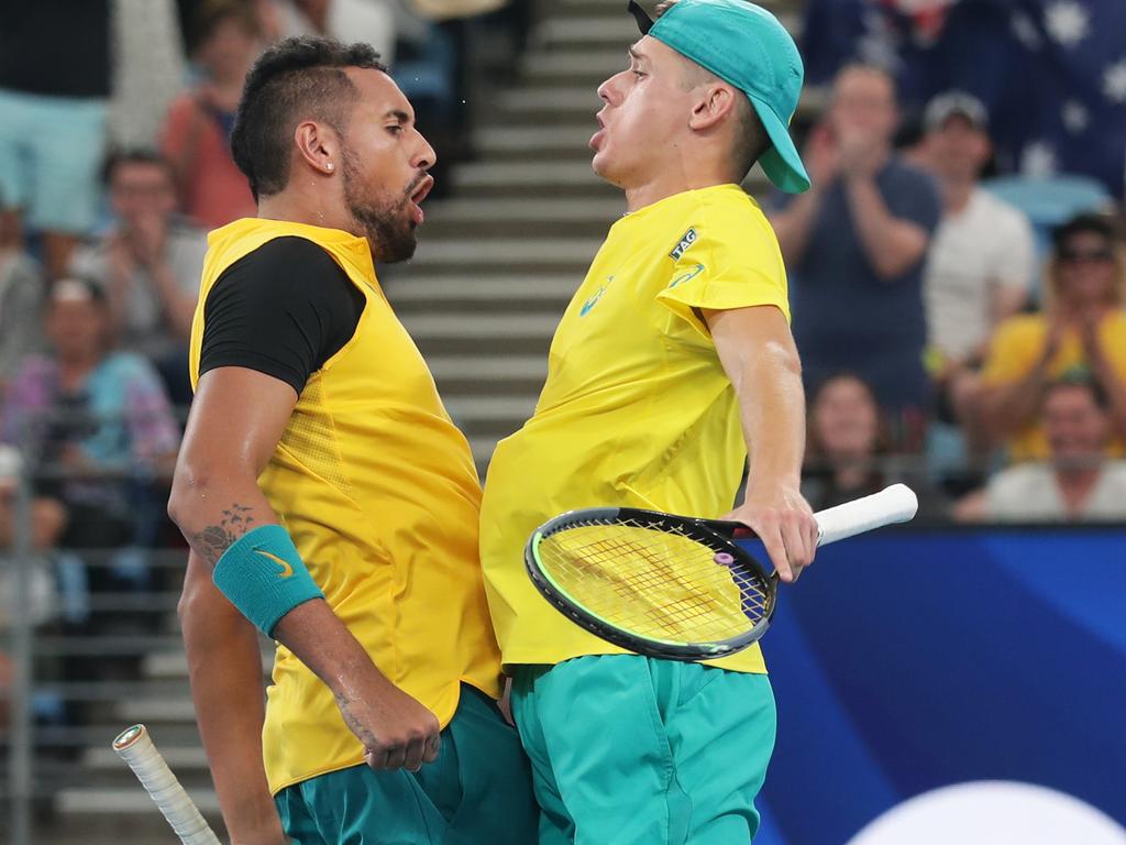 Alex de Minaur and Nick Kyrgios got it done.