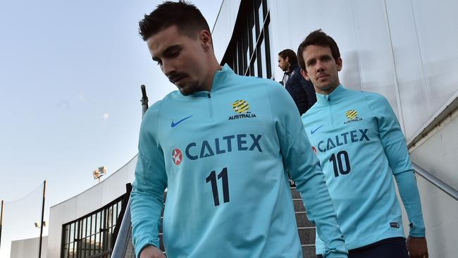 Jamie Maclaren has been picked in Bert van Marwijk’s squad.