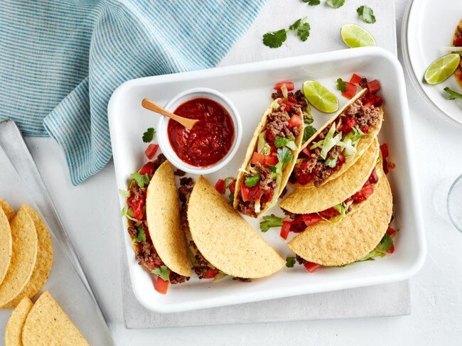 Coles' new Mexican Taco dish. Picture: Supplied