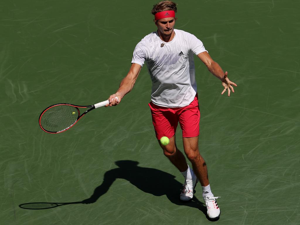 Zverev is into his second straight grand slam semi-final.