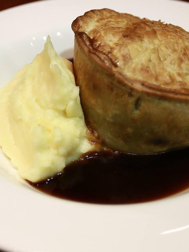 The Northern Star Hotel’s pie and mash.