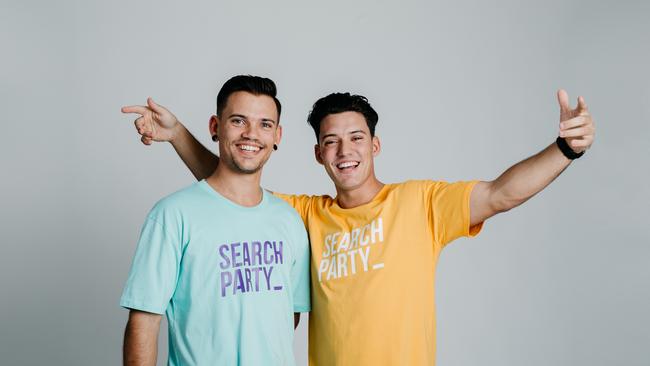 Brothers Jade and Jessy Mulholland created the SearchParty app.