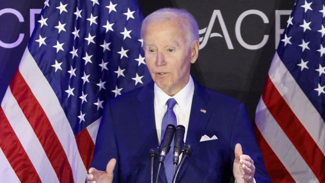 Mr Biden pulled out of last year’s Presidential race after mounting concerns about his capabilities. Picture: AFP