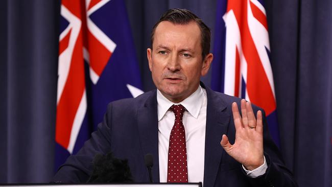 Western Australia Premier Mark McGowan. Picture: Getty Images