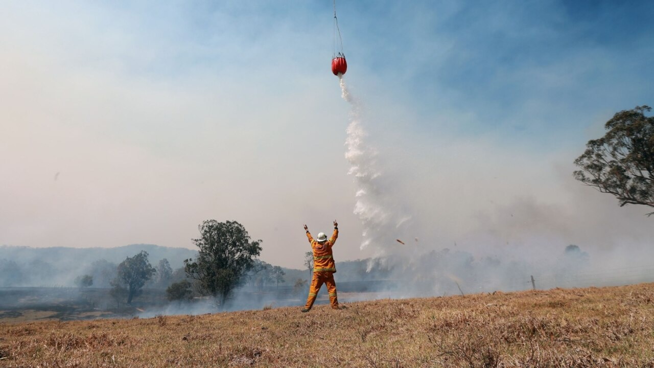 'The glow of flames was 50 feet above the trees'