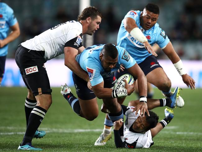 Taqele Naiyaravoro on the charge. Pic: Getty