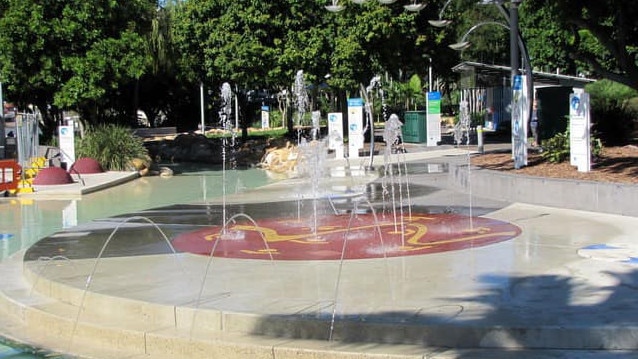 A design used as an example by Douglas Shire Mayor Michael Kerr for a water park at Port Douglas.