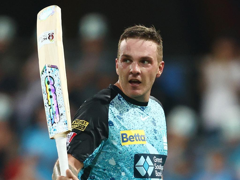 Josh Brown announced himself during the BBL13 finals series. Picture: Chris Hyde/Getty Images