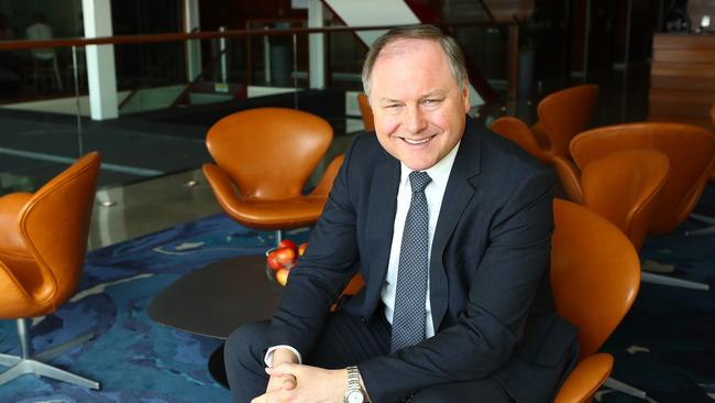 Departing Stockland chief Mark Steinert. Picture: Hollie Adams