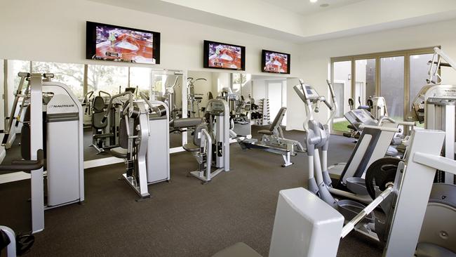 The private fitness centre is bigger than some public ones.