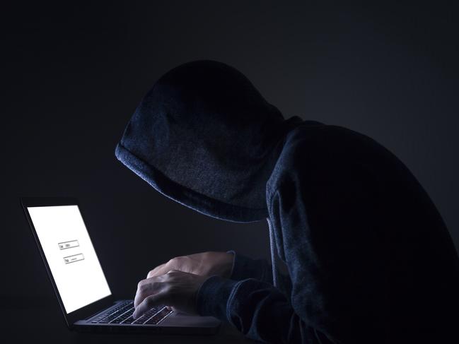 Hacker performing cyber attack on laptop Picture: iStock