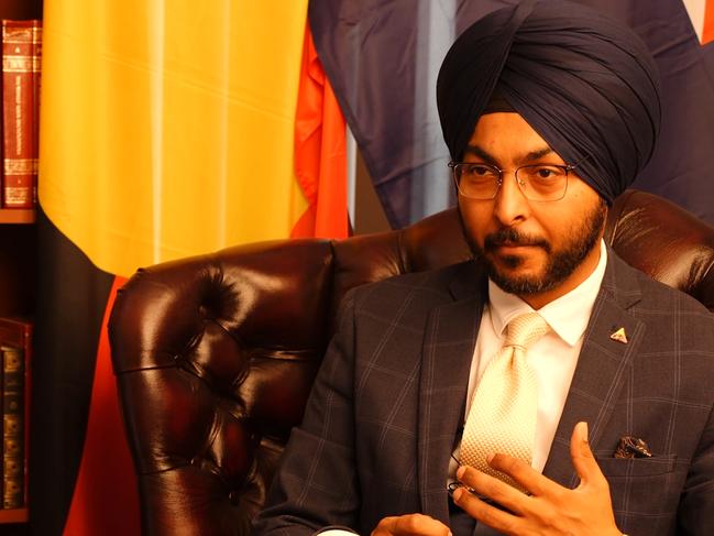 Devinder Singh is facing expulsion from the WA Liberal Party over video interviews he conducted with teal and Nationals candidates during the recent election campaign, including an interview with Kate Chaney that was posted on April 21, 2025. Picture: YouTube ,