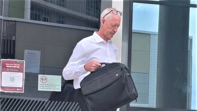 Scott Andrew Patterson outside Maroochydore Magistrates Court.