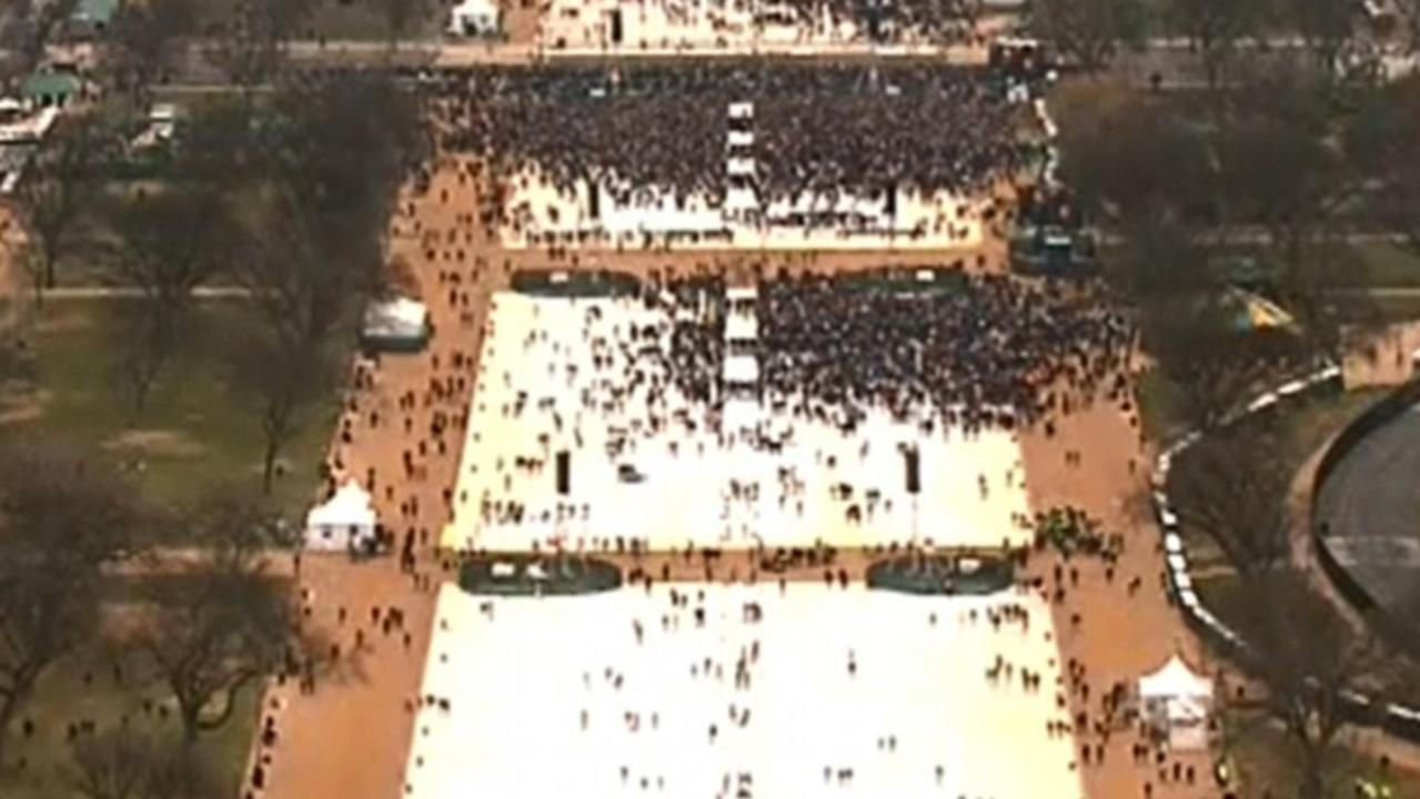 Trump Inauguration National Park Service admits editing crowd size