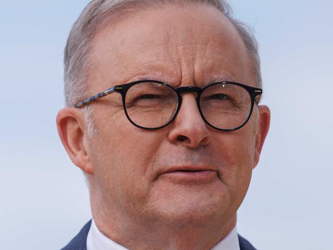 SYDNEY, AUSTRALIA - NewsWire Photos APRIL 26, 2023: Prime Minister Anthony Albanese announces that the next Quad Leaders Meeting will be held in Sydney. Picture: NCA NewsWire / David Swift