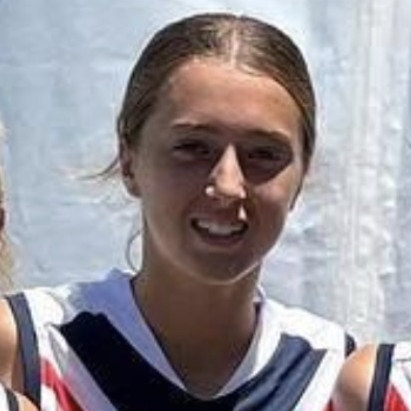 Tynise Bowrey of the Easts Junior State Cup team. Picture: Contributed