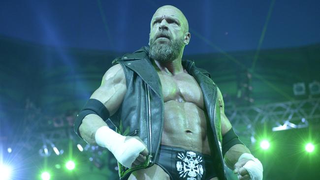 Triple H hasn’t won a one-on-one match-up since 2015. Picture: WWE