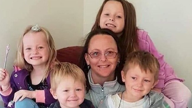 Charmaine Harris McLeod and her four children were killed in a car crash near Kingaroy.