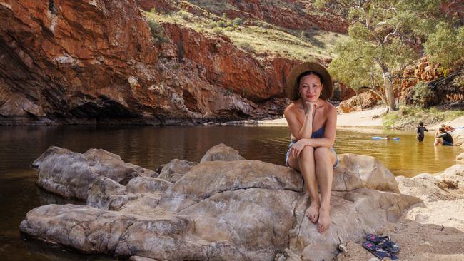 Poh Ling Yeow on her journey in the Northern Territory after being announced as the Territory's newest ambassador, January 2025. Picture: Supplied