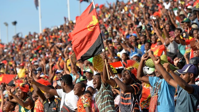 NRL expansion will help grow the game in PNG, which is already mad about rugby league. Picture: Bradley Kanaris/Getty Images