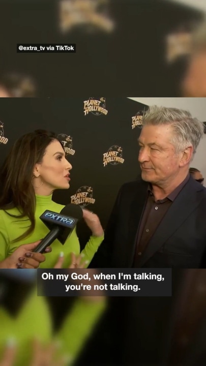 Alec Baldwin’s wife Hilaria snaps at him on red carpet