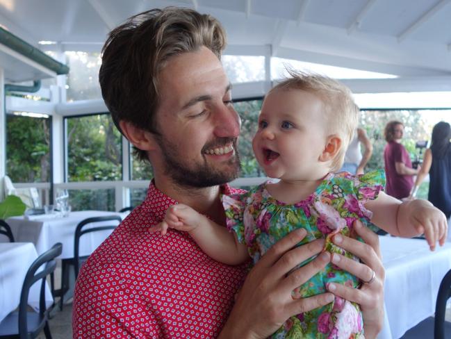 Simon Doukas and his daughter, Amelia.