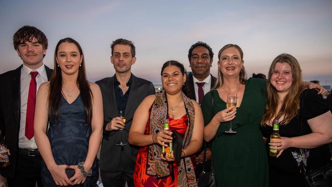 Adina Vibe group at the 2024 NAIDOC Ball at the Darwin Convention Centre. Picture: Pema Tamang Pakhrin