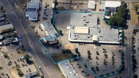 An aerial view of the Sunland Plaza holding which has sold for $6m.