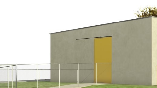 The exterior of the proposed facility. Photo: Supplied.