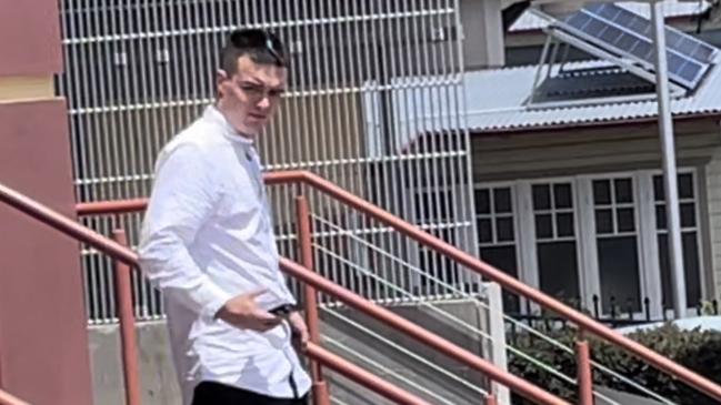 Jayden Hunt, 21, leaves Lismore Court House.