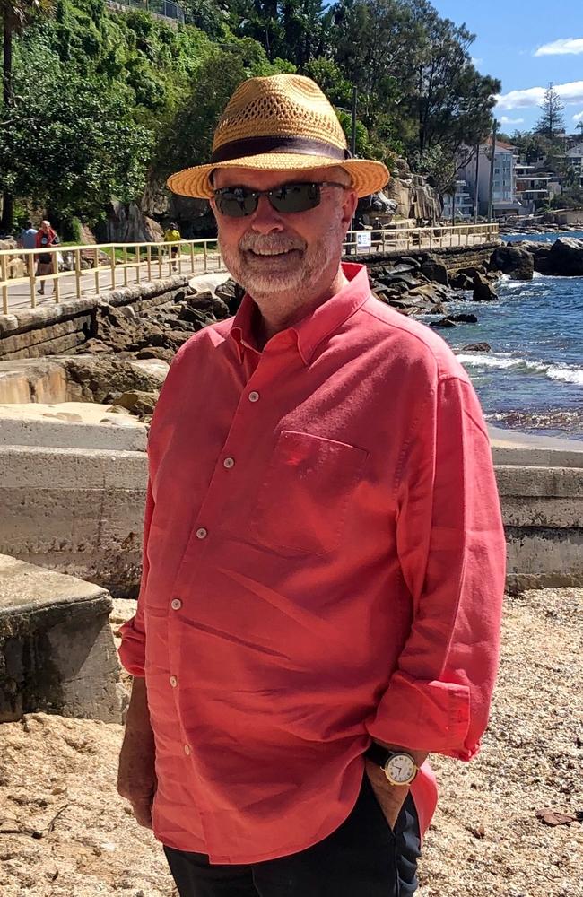 Dr Michael Armstrong, 69, of Manly, noticed an abnormal looking mark on the right side of his temple in early 2014, which turned out to be melanoma. He took part in an immunotherapy trial. Picture: Supplied.