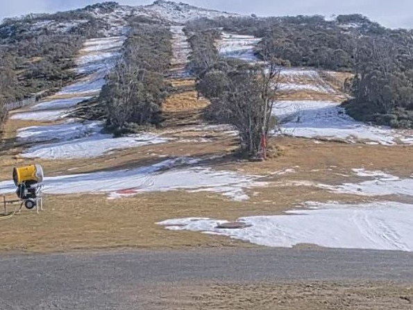 Snow cams at Thredbo on June 4. Picture: Thredbo snowcams